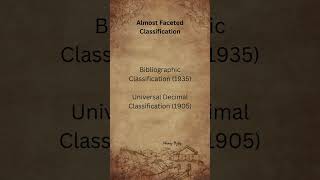 Types of classification