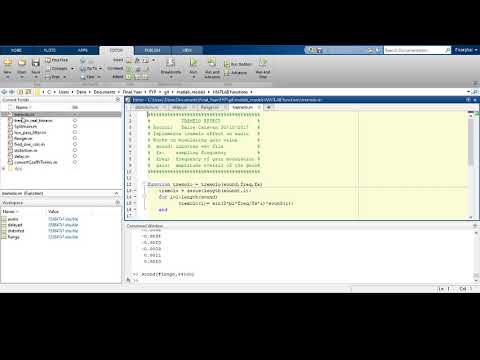 MATLAB audio DSP effects demo