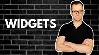 How to use Databricks WIDGETS