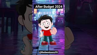 budget 2024| @Badasstoonz95  #shorts #buget2024 #animation #funny #comedy #youtubeshorts