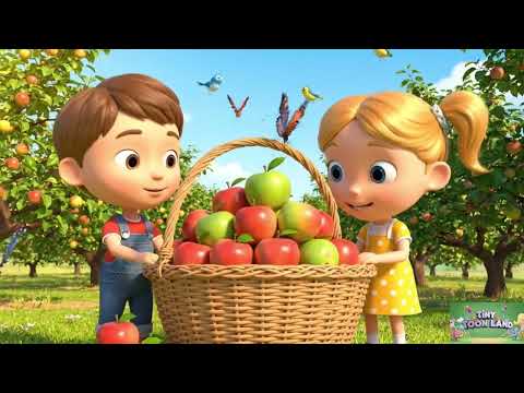 Apple Adventure 🍎 Kids Fun Learning & Play | Fruit Series by Tiny Toon Land #AppleAdv#KidsLearning 