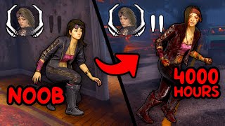 Pretending to be a BABY SURVIVOR until DEATH HOOK in DBD...