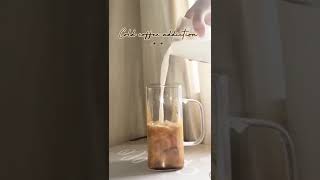 Cold coffee 🧋🎀|| As a 10th grader ✨#shorts #ytshorts #summer #trending #aesthetic #coldcoffee