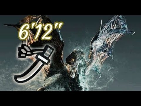 MHW PC| AT Vaal Hazak Solo 6'12 [Longsword]
