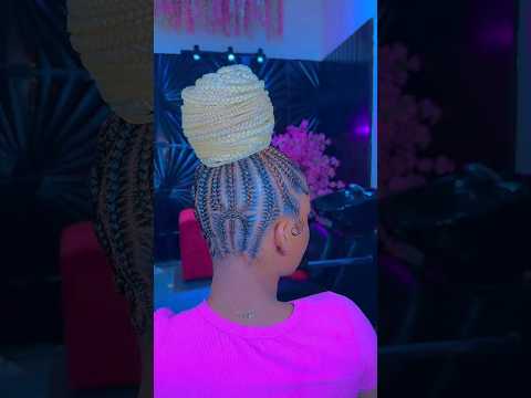 PROTECTIVE HAIRSTYLE #hairstyles  #naturalhairstyles #protectivehairstyle  #youtubeshorts #shorts