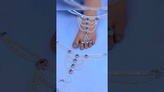 Silver Anklet Design | Fancy Payal | Beautiful Anklets | Bridal Anklet | Silver payal #payal #anklet