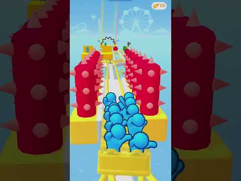 #RunnerCoaster #RollerCoasterGame #MobileGaming #ArcadeChallenge #3DRunner #GamingReels #games
