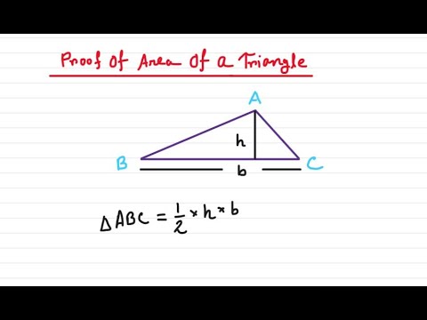 Interesting Formula Proof || Area Of A Triangle || Geometry || #viral #mathematics #math