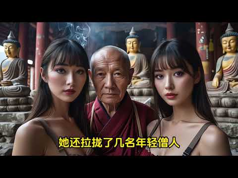 69岁甘肃老喇嘛与两个26岁日本女瑜伽师破戒，寺庙香火断绝后弟子们炸锅！