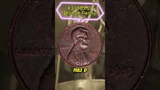 TOP 5 RARE PENNIES HIDING IN YOUR CHANGE #coincollectors #rarecoins