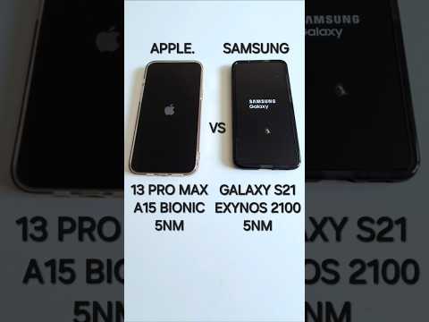 iphone 13 pro max vs samsung s21