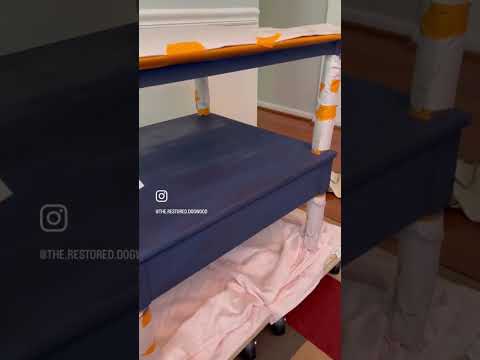 Mid Century Modern | Amazing Furniture Flip | Makeover  #chalkpaintedfurniture #furnituremakeover
