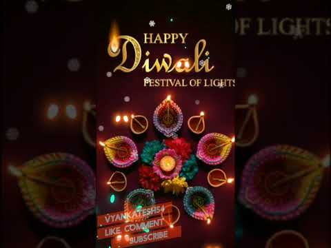 Diwali status | diwali WhatsApp status | Happy Diwali to all friends, Fill your home With Happiness.