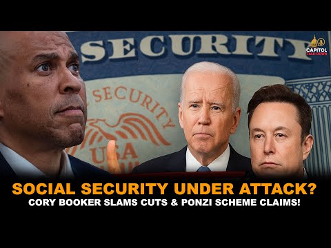 Social Security Under Attack? Cory Booker SLAMS Cuts & Ponzi Scheme Claims!