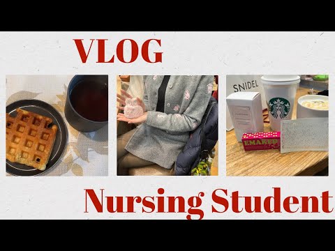 [vlog]誕生日にナースステーションで号泣した看護学生/誕プレ開封