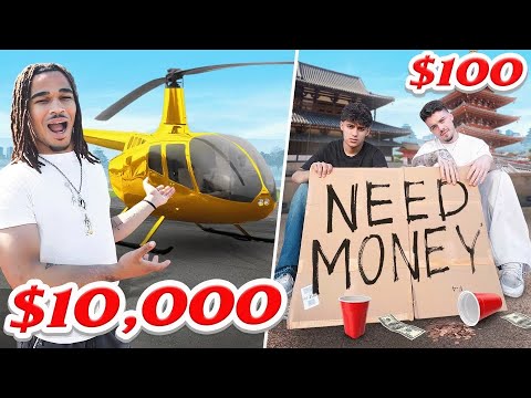 $100 vs $10,000 Japanese Vacation