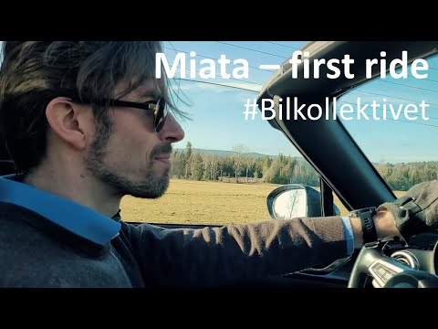 Mazda MX5 "Miata" first ride