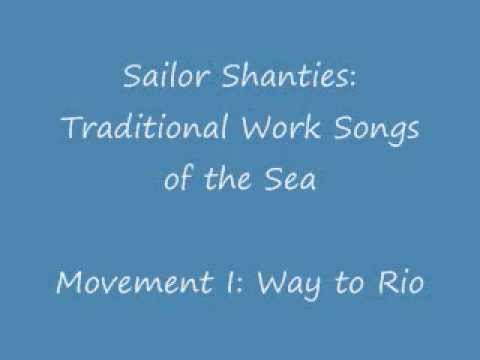 Sailor Shanties: Traditional Work Songs of the Sea (Way to Rio) - Percy Hall
