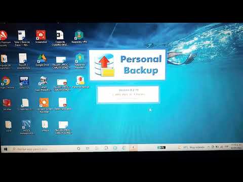 Configuración  de Aplicación Personal   Backup