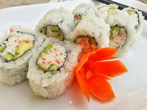 How to make an inside out california roll