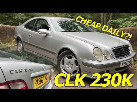 Most UNDERRATED Mercedes?! CLK 230k (CHEAP Car review)