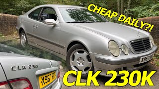 Most UNDERRATED Mercedes?! CLK 230k (CHEAP Car review)