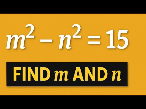 "Math Olympiad Problem | Find m & n | Algebra Tricks