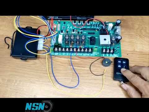 DNOR A4 panel add siren | light