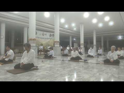 ฟังบรรยายธรรมตอบปัญหาธรรมอบรมคอร์สหลักสูตรสติปัฏฐานภาวนาฯ (คอร์สเข้ม ๓) ภาคค่ำวันที่ ๗ มีนาคม ๒๕๖๘