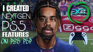 I Created Nextgen PS5 Features On PES PSP - The History Trailer Of The XPS ONE V10 ULTRA