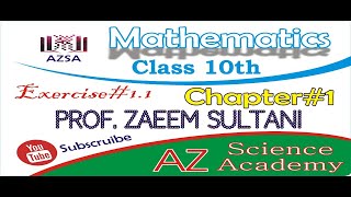 10th class math solution||chapter 1||lec 1|| exersice1.1||Urdu/Hindi