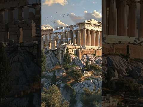 Acropolis: The Cradle of Western Civilization 🇬🇷✨ #shorts #wondersoftheworld