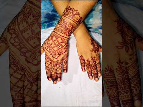 Mehandi designs |മൈലാഞ്ചി|beautiful mehandi #mehandi #mehandidesign #shorts #youtube #designs #art