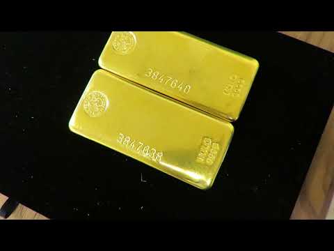 HUGE gold bar unboxing