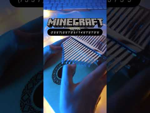 Aria Math - Minecraft (C418) Kalimba Tabs and Tutorial  #minecraft #kalimbatabs