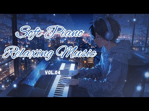 Soft Piano Relaxing Music Vol.04 – Peaceful Lofi Instrumental for Sleep, Study & Focus