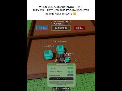 Grow a Garden: Zen Egg Kitsune Pet Randomizer!🔥🔥 #growagarden #fyp #trending #roblox