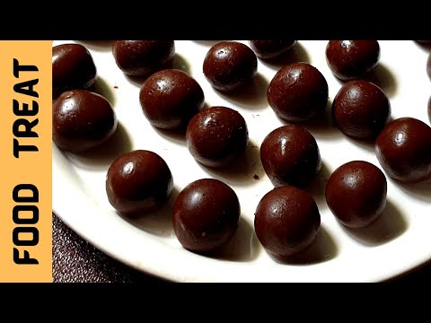 Chocolate balls recipe| Chocolate with peanut recipe using 4 ingredients ! #chocolate #youtube