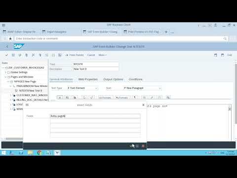 totals in customer invoice in smartform