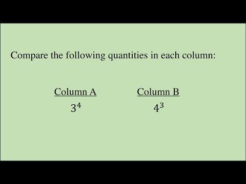 Battle of the Exponents: 3^4 vs. 4^3 - Which One Wins?