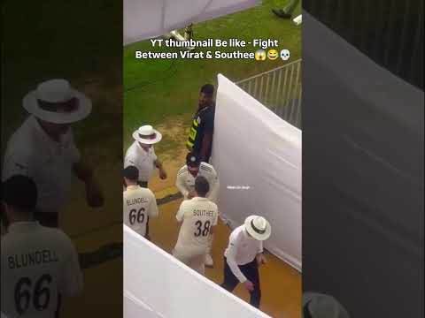 Friendship❤️ #viratkohli #indvsnz ##friendship #viratfans #cricketlover #southee #newzealandcricket