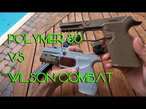 Polymer 80 PF320PTEX VS Wilson Combat WC320 P320 Grip Frame Battle