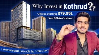 VJ IndiWorks Kothrud Central | Smart Boutique Office Spaces with Seamless Metro Connectivity