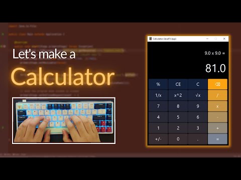 ASMR Programming: Coding a Simple Calculator App in JavaFX