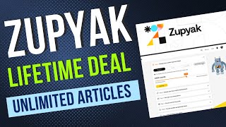 Zupyak Lifetime Deal Overview - Get Unlimited Articles for Life!