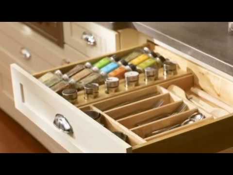Spicy Kitchen Storage Solutions for your Spice Collection by Dura Supreme Cabinetry
