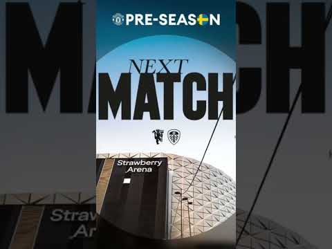 It’s Matchday as we face Leeds United in a friendly #manutd #leedsunited #matchday #football