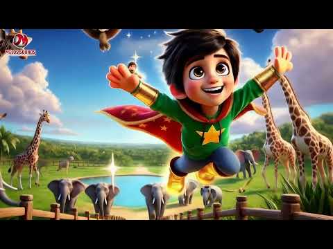 The Magic Hat -जादुई टोपी - Hindi Animated Poem for Kids - Fantasy Song for Children