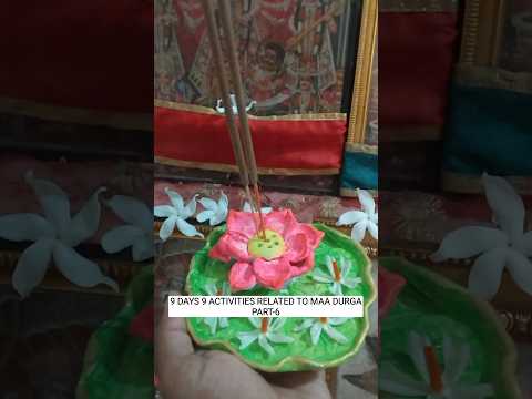 9 DAYS 9 ACTIVITIES RELATED TO MAADURGA[PART-6]#durgapuja #dasara#happy#navaratri#crafting #moulding