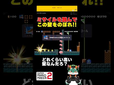 この壁高すぎない？！ #スーパーマリオメーカー2 #ゲーム実況 #マリオメーカー2